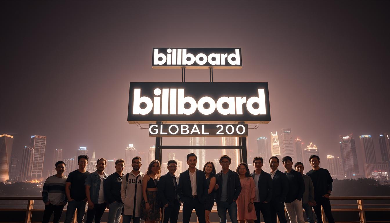 Musisi Indonesia Tembus Billboard Global 200