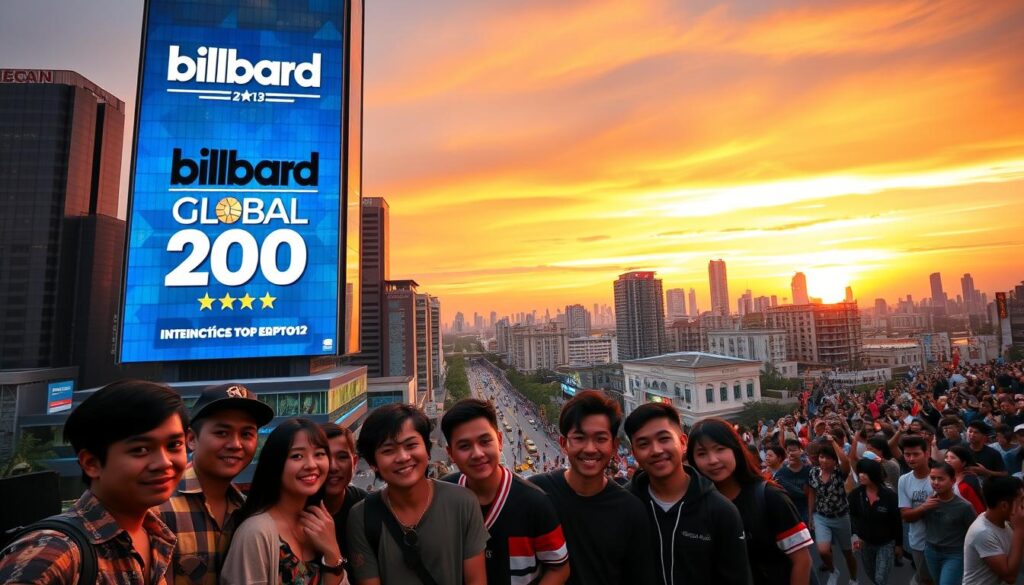 Musisi Indonesia di Billboard Global200