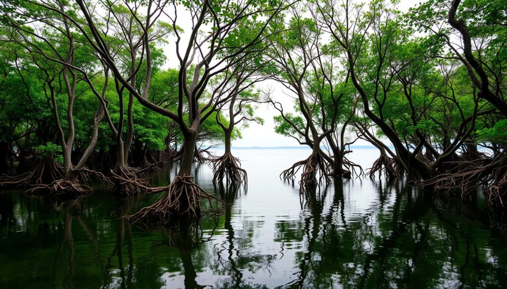 kawasan hutan mangrove